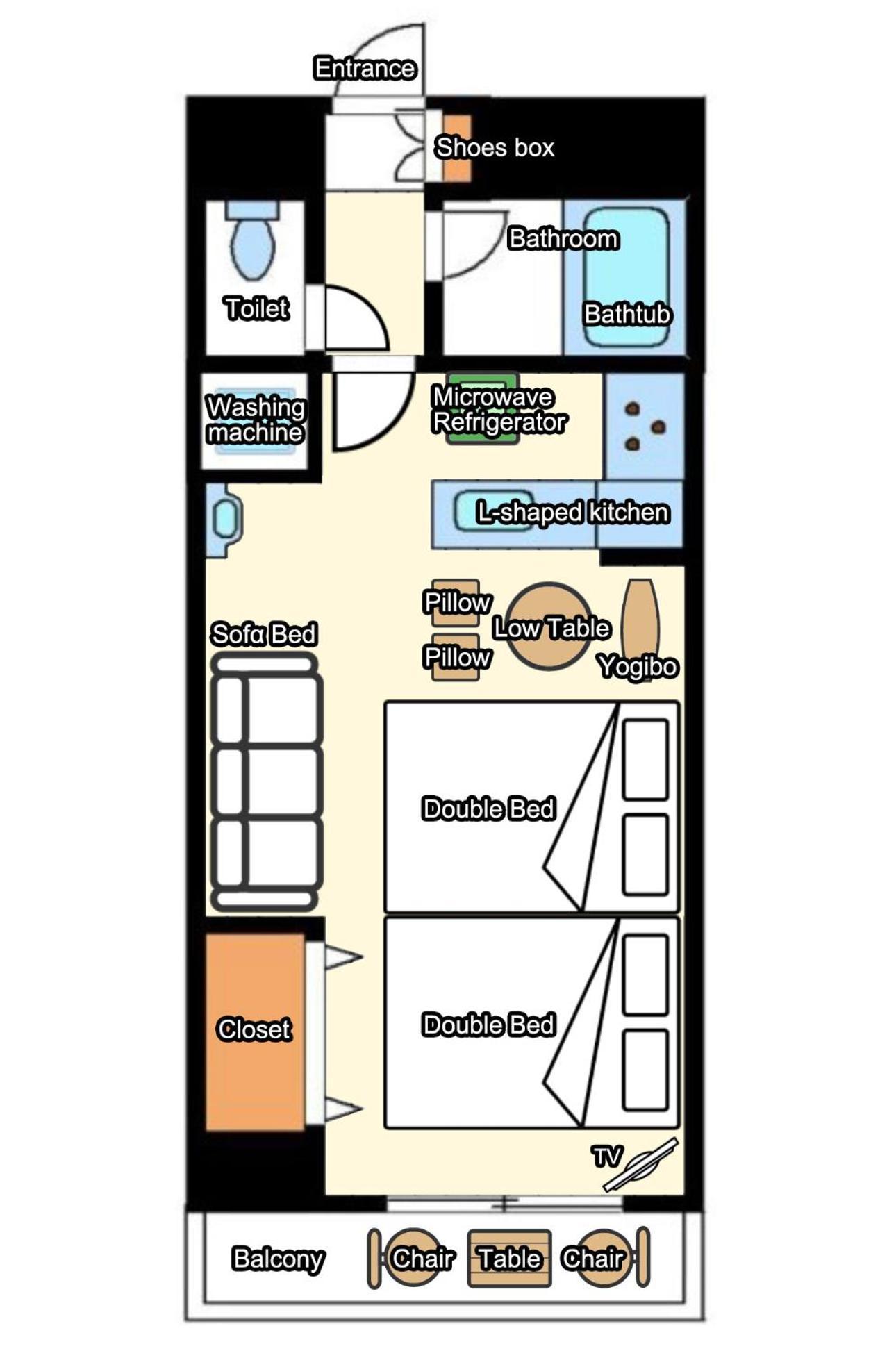 Sinjuku Sibuya 貸切アパート最大6人新宿近く Apartamento Tokio